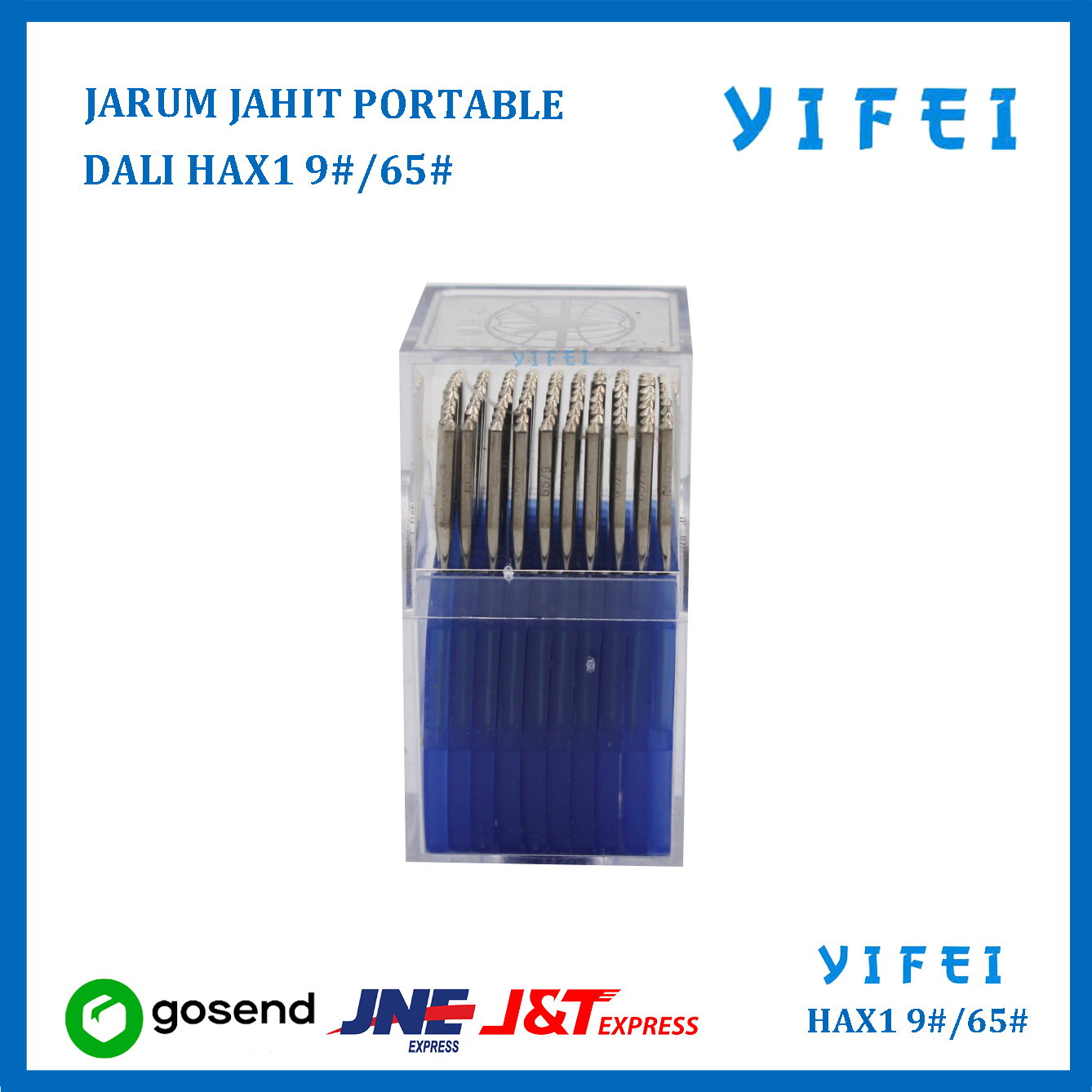 JARUM JAHIT PORTABLE DALI HAX1 9#/65#