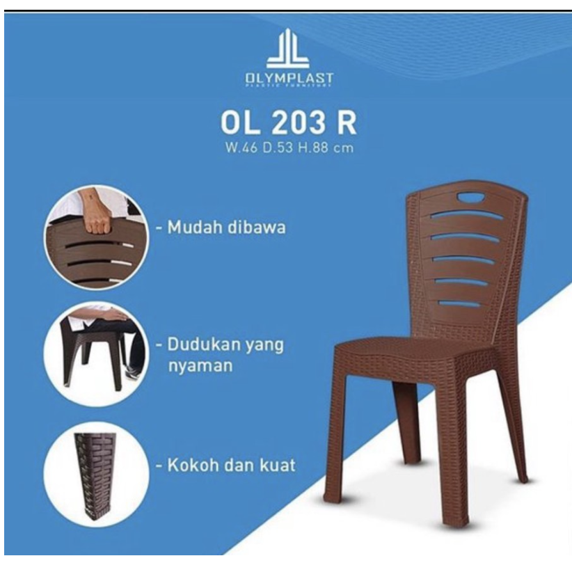 Kursi Olymplast OL 203 R