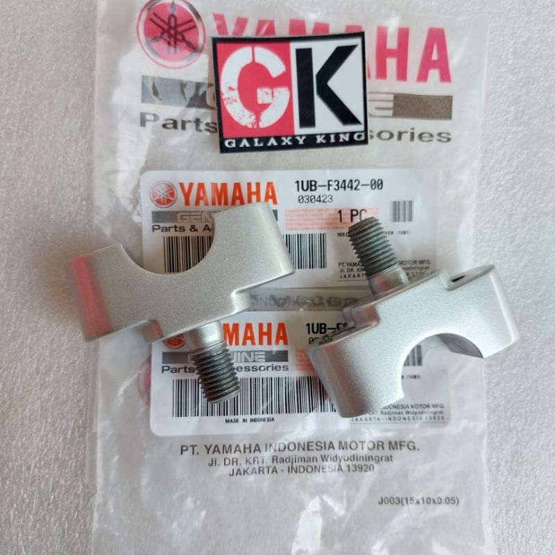 RAISER KLEM KLEMAN BAWAH DUDUKAN STANG STIR SETIR FINO 115 125 ORIGINAL