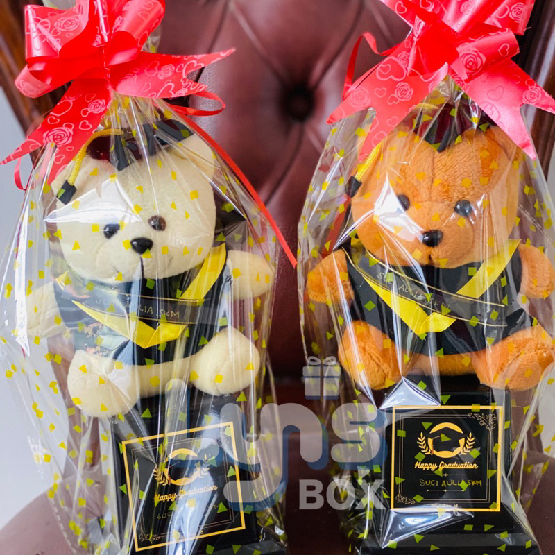 Boneka Wisuda Trophy Piala