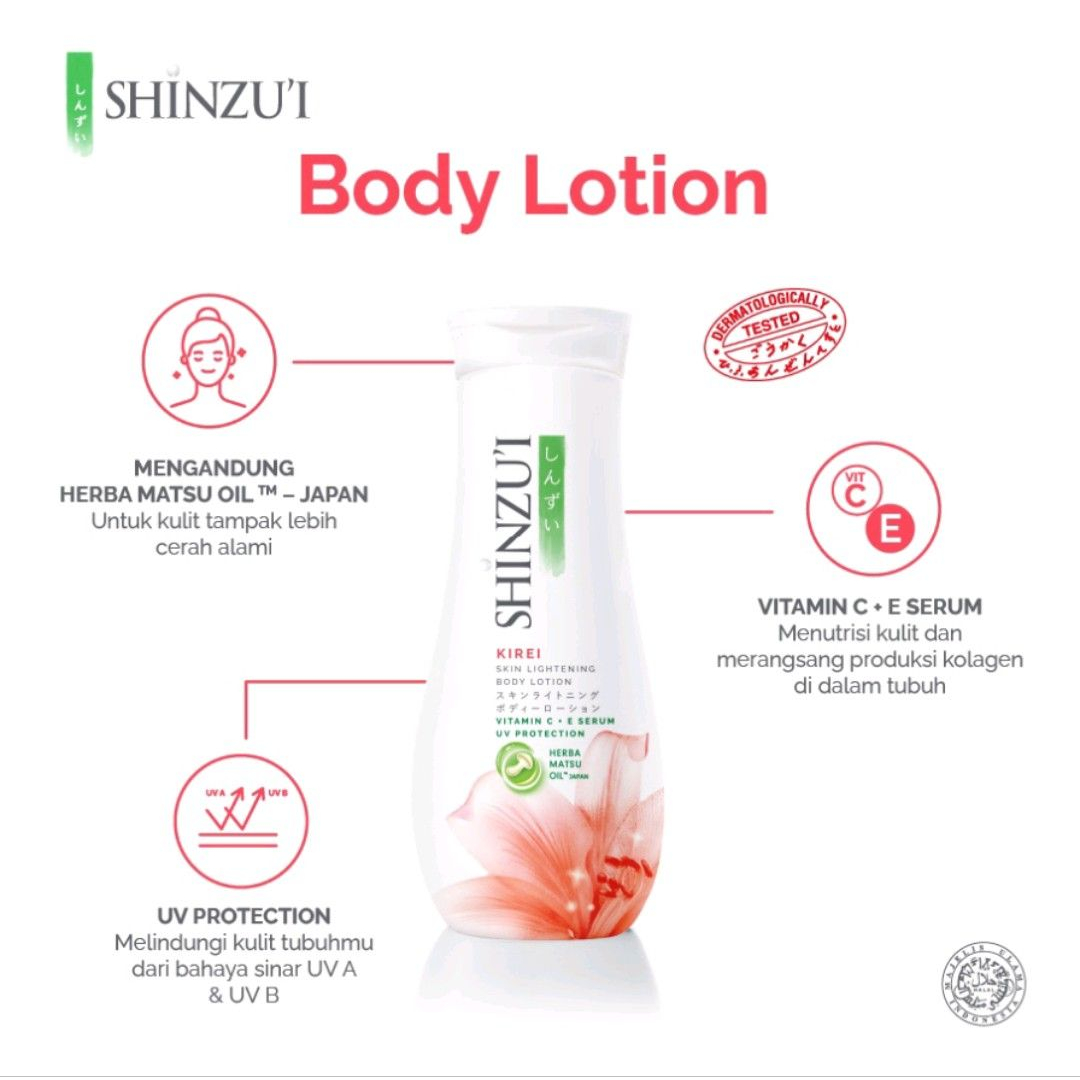 ❤ PAMELA ❤ SHINZUI BODY LOTION / SAKURA, KIREI, HANA, MATSU