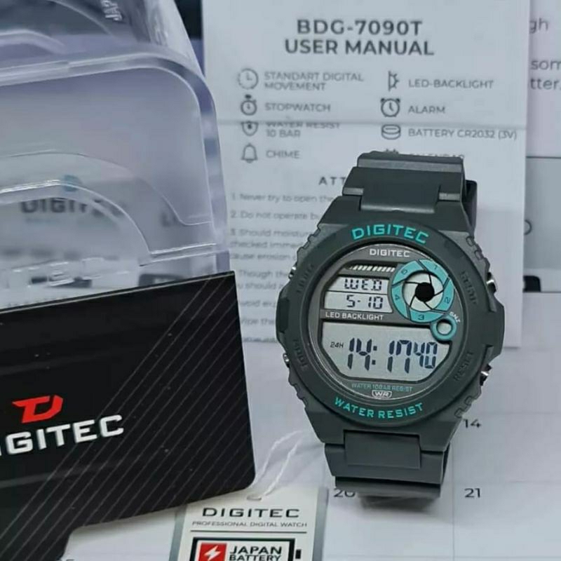 DIGITk 7090 ORIGINAL JAM TANGAN PRIA DIGITAL WATER PROOF GARANSI