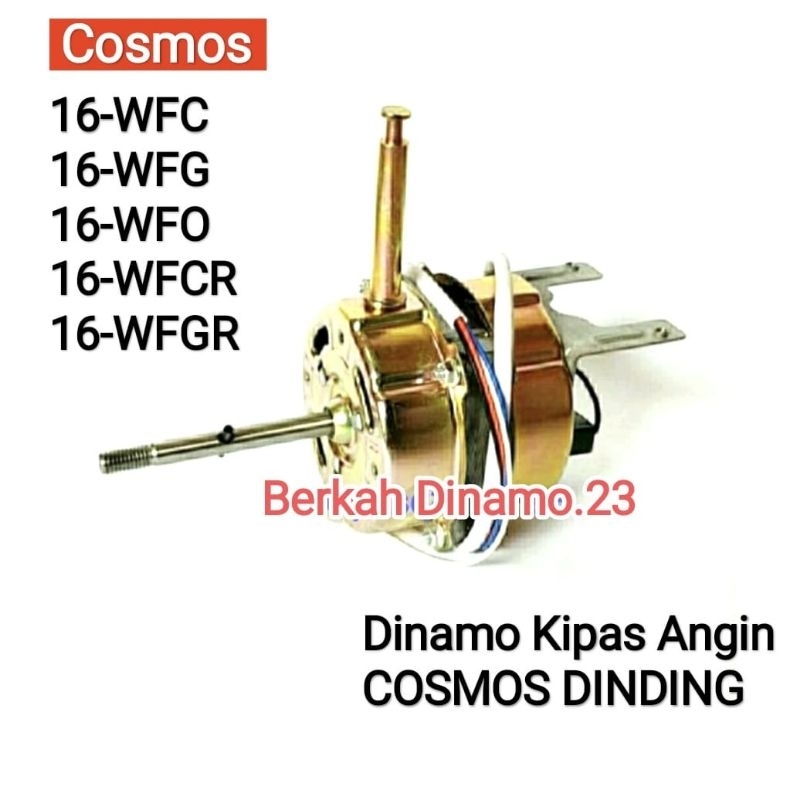 Dinamo / Mesin Kipas Angin Cosmos Kipas Dinding 16-WFC 16-WFG 16-WFO 16-WFCR 16-WFGR Mesin Kipas Cosmos 16 Inci