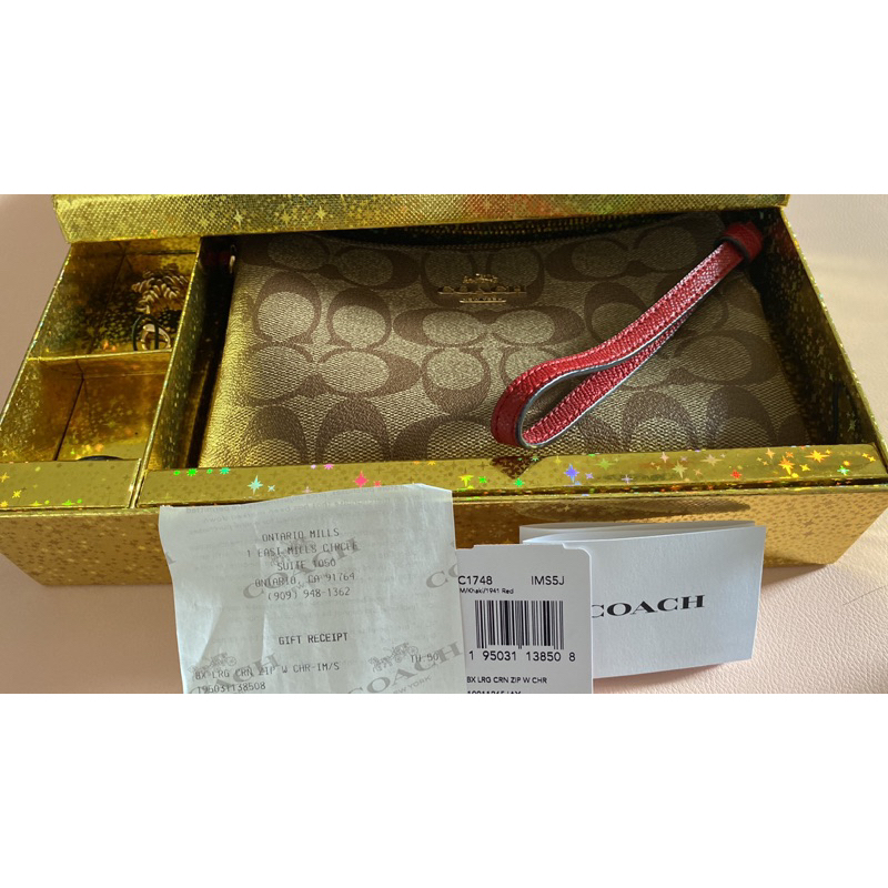 preloved dompet coach original