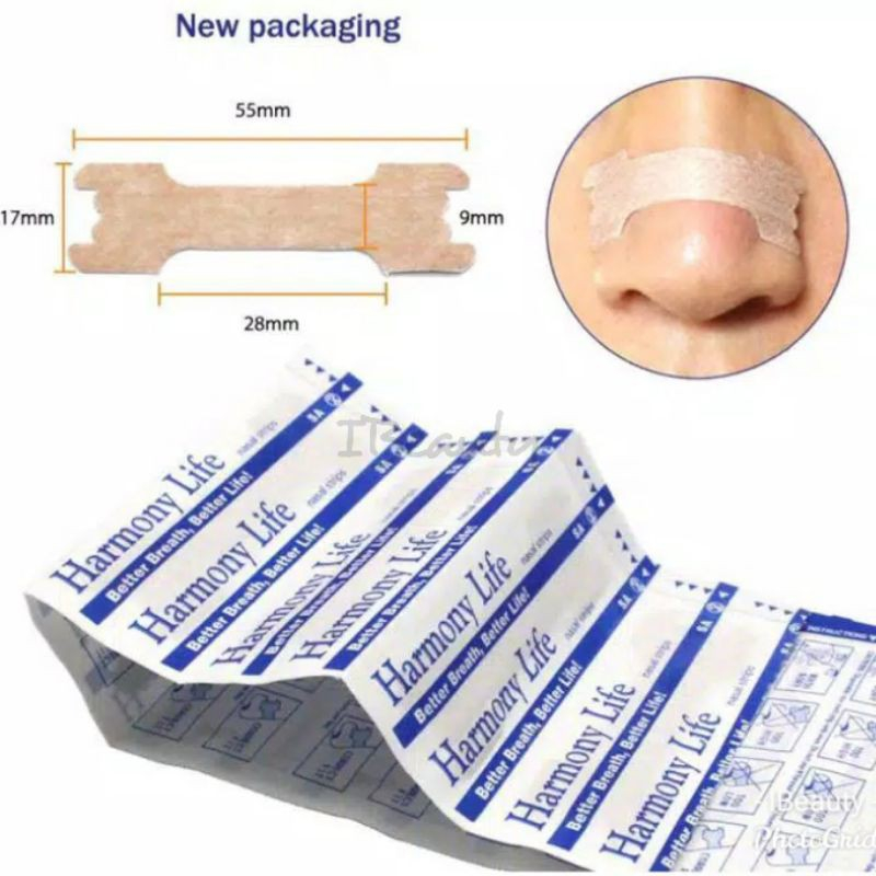 Baru Nasal Strips Plester Anti Mampet Patch Hidung Tersumbat