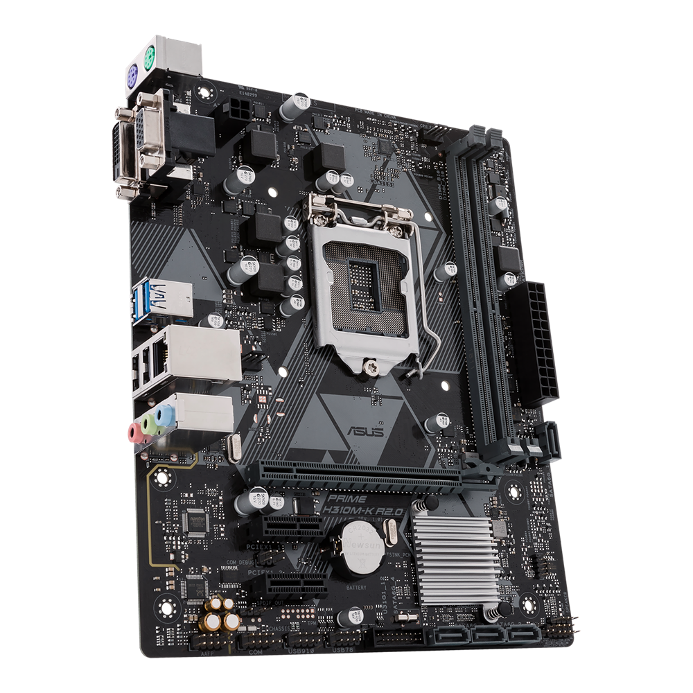 ASUS PRIME H310M-K R2.0 | MOTHERBOARD INTEL H310 LGA1151 DDR4 mATX