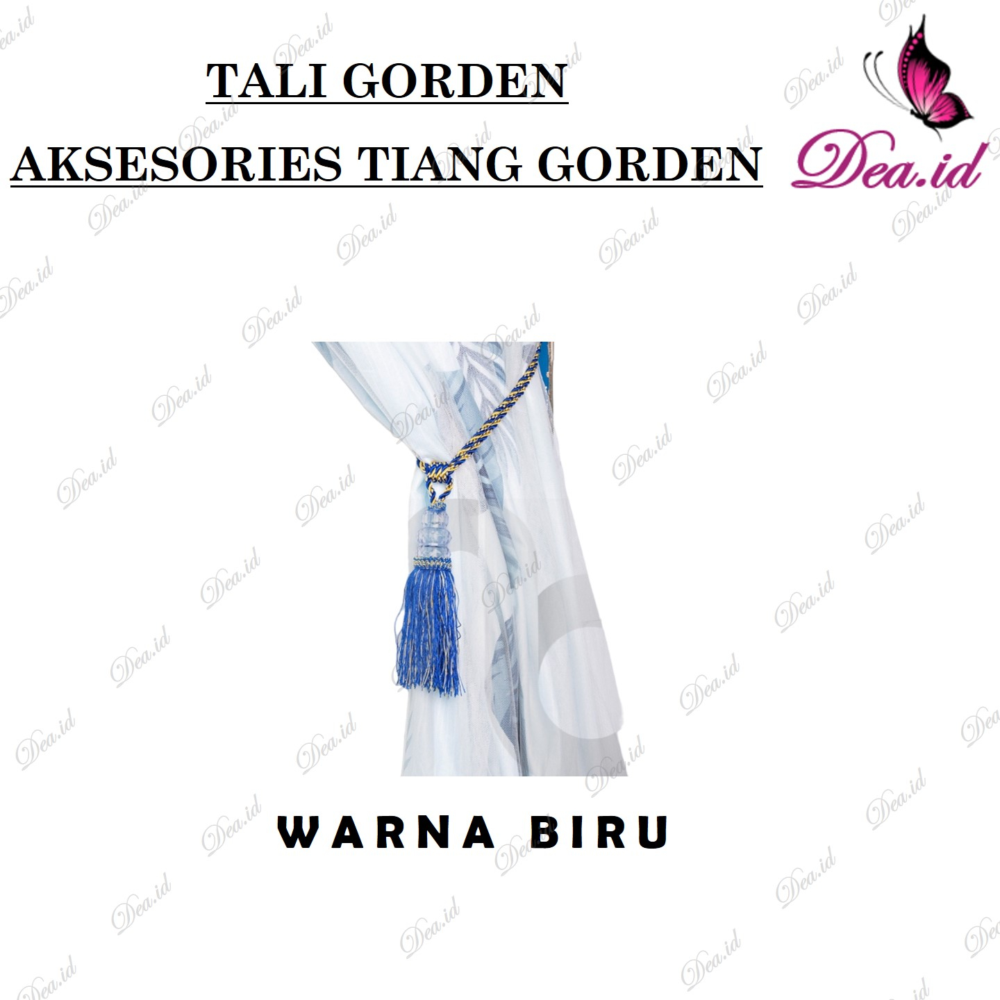 [DEASHOP] TALI GORDEN - PENGIKAT GORDEN - TALI GORDYN - TALI GORDEN TASSEL KRISTAL