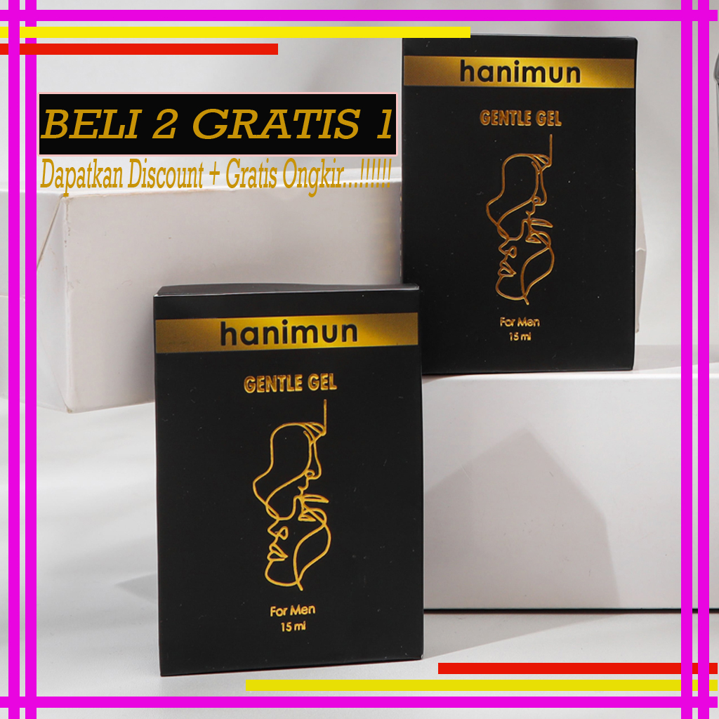 Paket Hanimun Gentle Gel Obat kuat pria Perkasa Penambah Stamina Pria dewasa tahan lama original oba