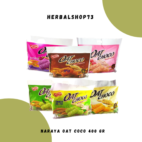 

Naraya Oat Choco 400gr - Oat Choco Besar Isi 40 Pcs