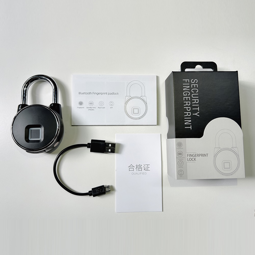 P22 - TUYA Smart Keyless APP Bluetooth Fingerprint Anti-Theft Padlock