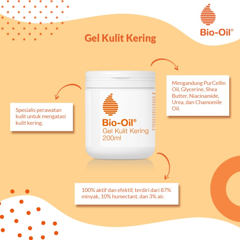 Bio Oil Dry Skin Gel (tersedia Varian Ukuran)