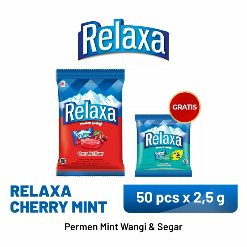 

RELAXA CHERRY MINT FREE RELAXA BARLEY SACHET 12.5 GRAM