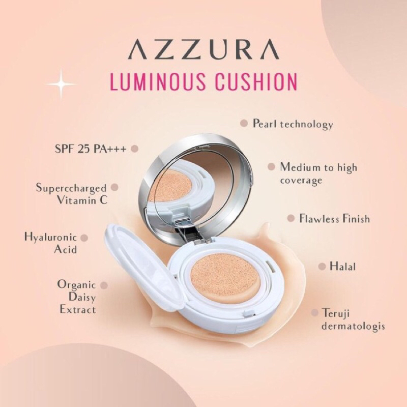 AZZURA LUMINOUS CUSHION