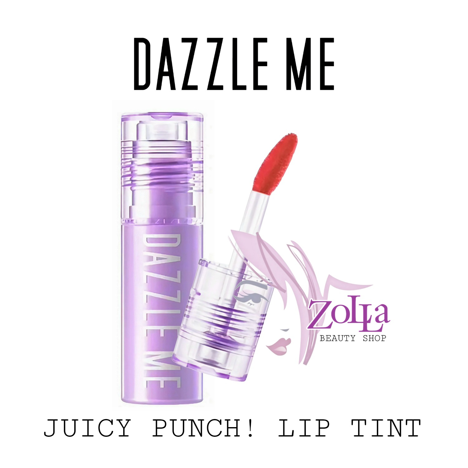 DAZZLE ME JUICY PUNCH LIP TINT - BPOM - LIP TINT DAZZLE ME MURAH