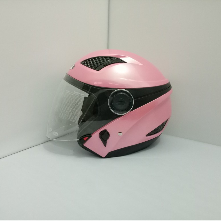 Helm Zeus ZS-610 Pink HalfFace