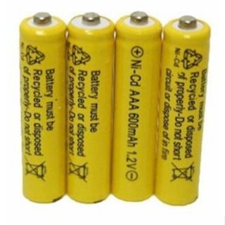 Battery Rechargeable Baterai Isi Ulang AAA Ni-Cd A3 600Mah Batre telepon remote mainan bisa cas lagi [MF]