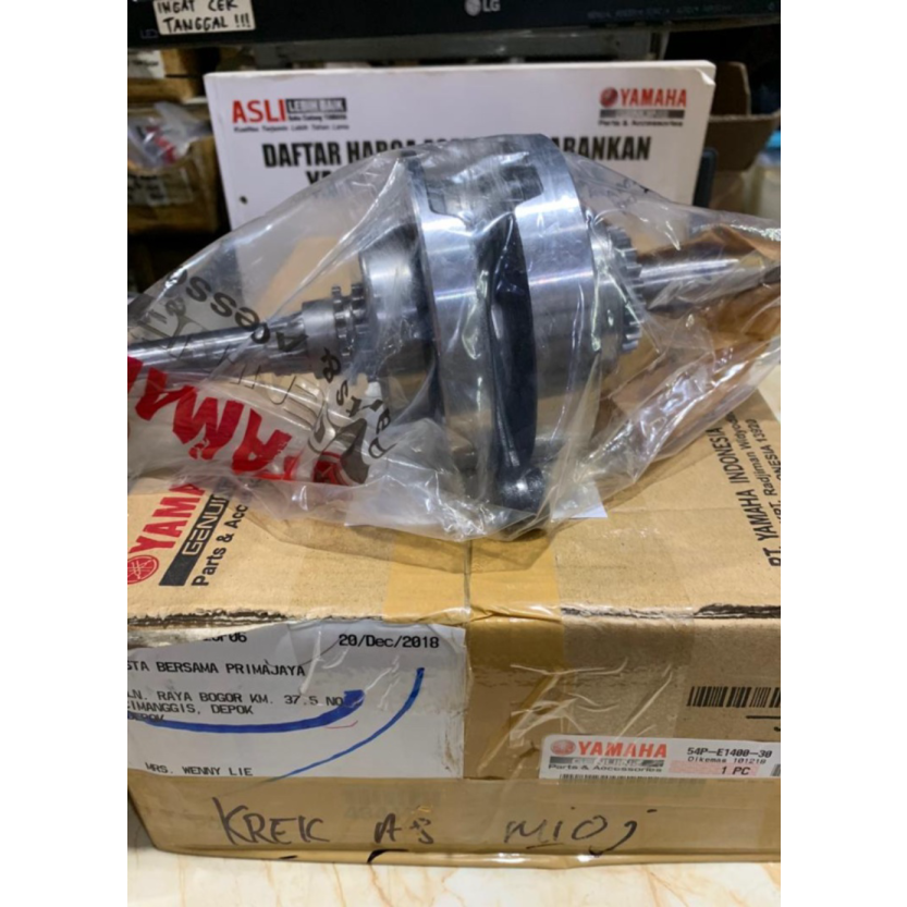 {Sparepart} KREK AS KRUK AS BANDUL CRANKSHAFT MIO J GT SOUL GT X RIDE 115 ASLI YGP Limited