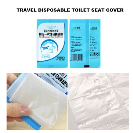 Cover Toilet Penutup Plastik Bening SATUAN Closet Plastic Pembungkus Bungkus Duduk Dudukan Kamar Mandi Perlengkapan Mall Travel Bersih Stuff Tools Pelindung Melindungi Buang Air Kecil Besar Tutup Tutupan Stuff Hemat Murah Travelling Grosir Prakarya Malang