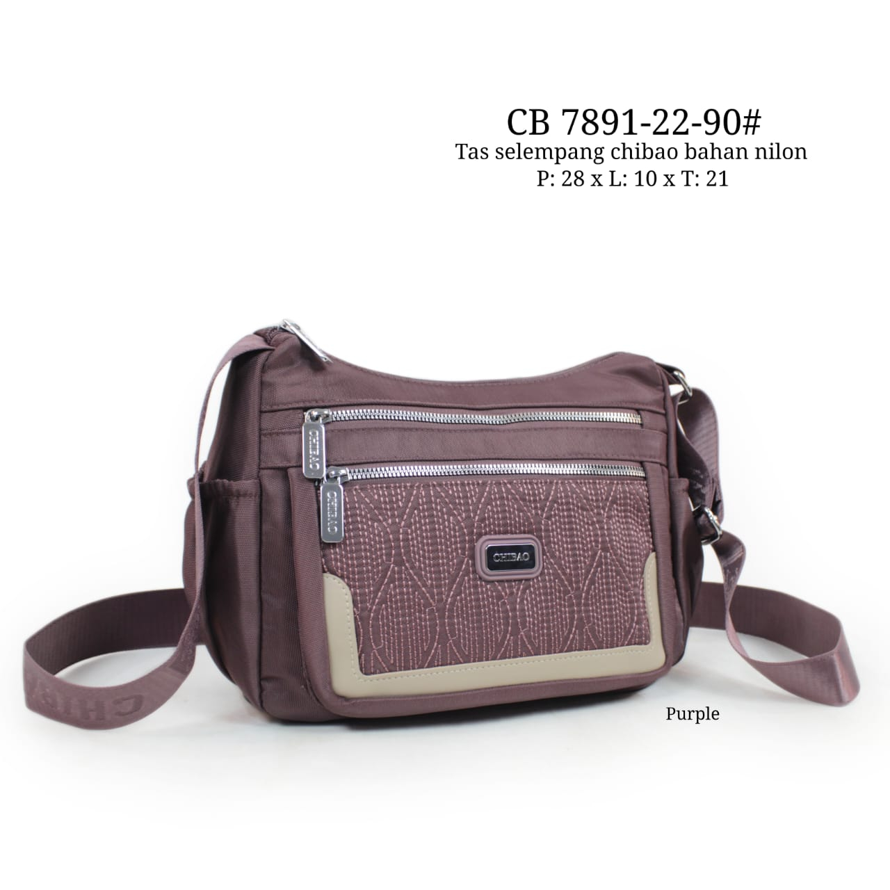 TAS CHIBAO WANITA | TAS SELEMPANG WANITA CHIBAO #CB 7891-22-90