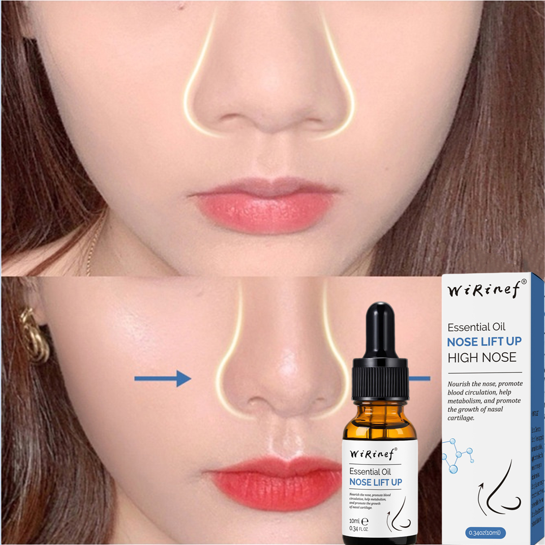 WiRinef Alat Nose lift Up Minyak Hidung 10ml  Alat Pemancung Hidung dan Pengurangan Hidung Hasil Alami Permanen dan Aman Nose lift Up Essential Oil (Free Nose Up  Clipper)