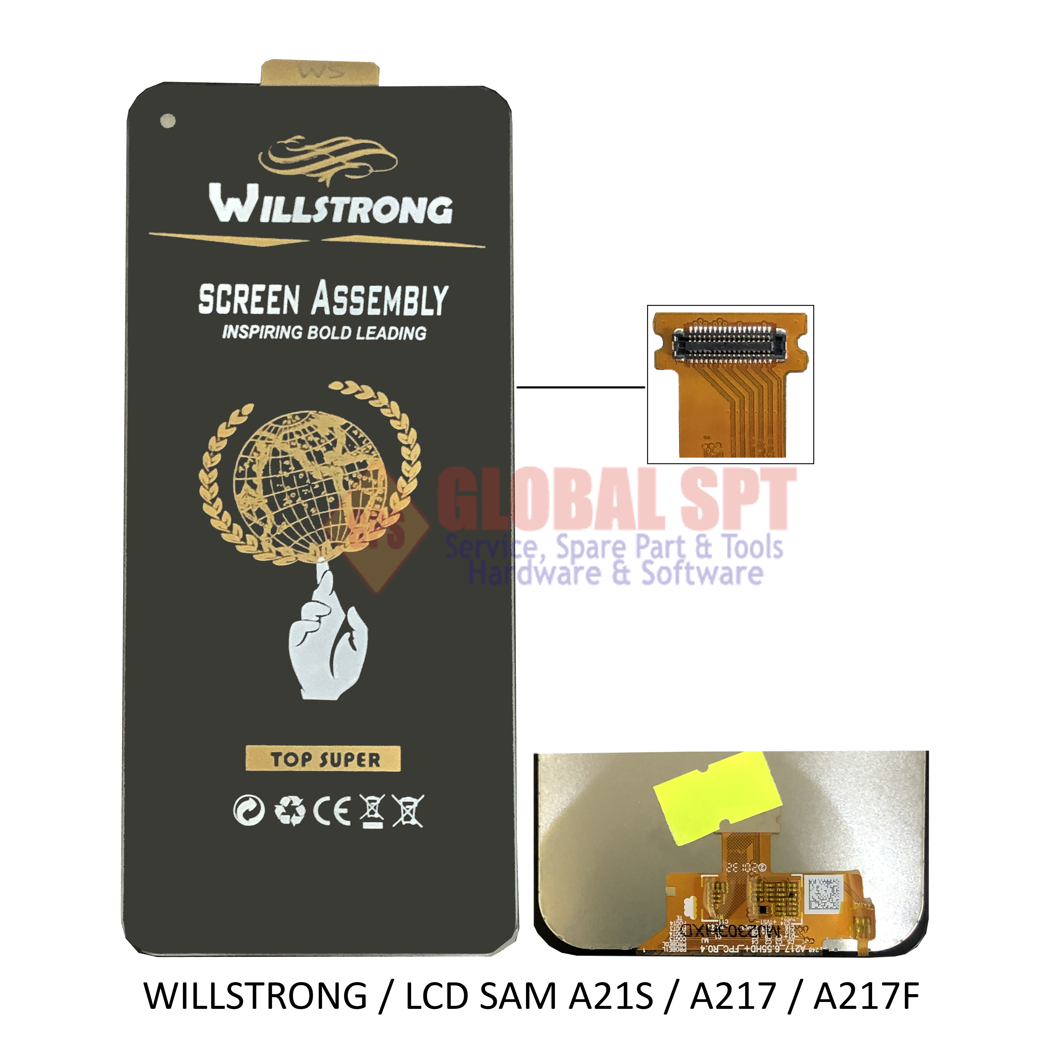 WILLSTRONG / LCD TOUCHSCREEN SAMSUNG A21S / A217 / A217F