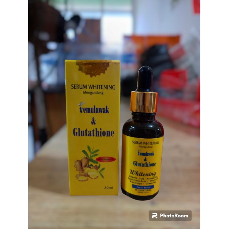 SERUM TEMULAWAK Original GLUTATHIONE / SERUM WHITEING ORIGINAL