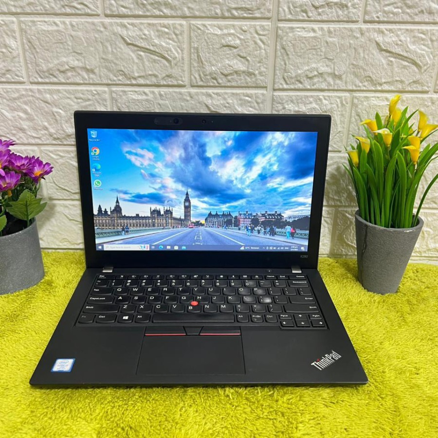Lenovo Thinkpad x280 CORE i7 Gen 8 Ram 16gb Ssd 256 - Hitam, 16 gb
