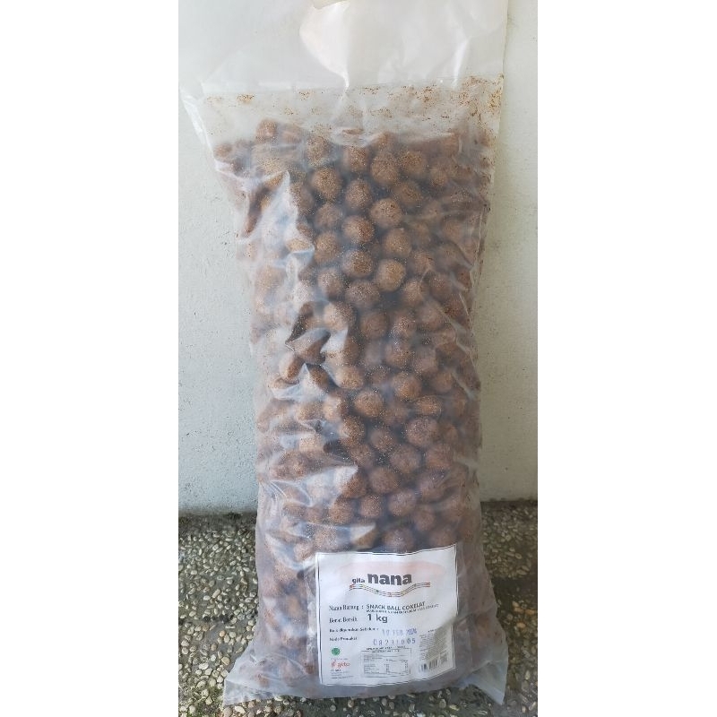 

snack ball coklat