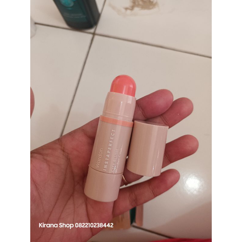 Blush on wardah instaperfect