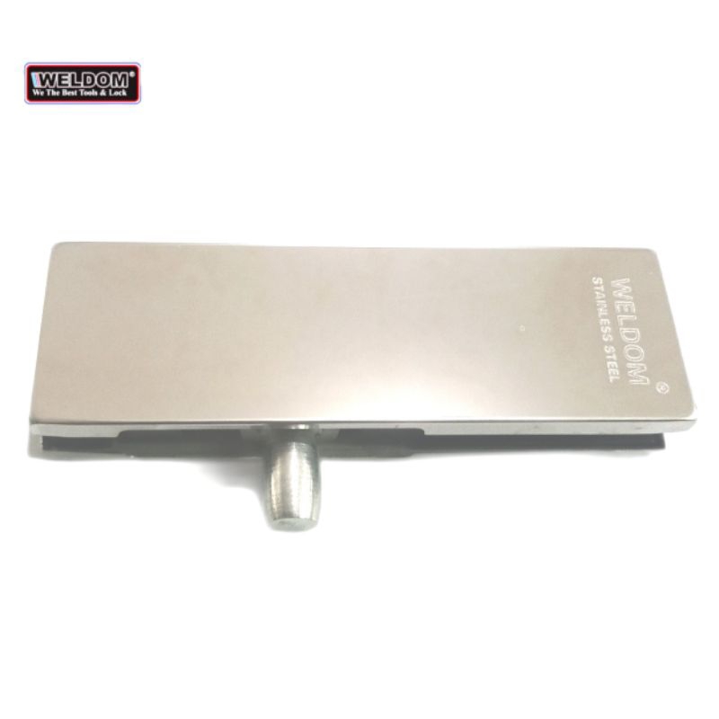 Patch Fitting Glass PT 30 Penjepit Kaca Atas Pintu Kaca Lurus Stainless Steel