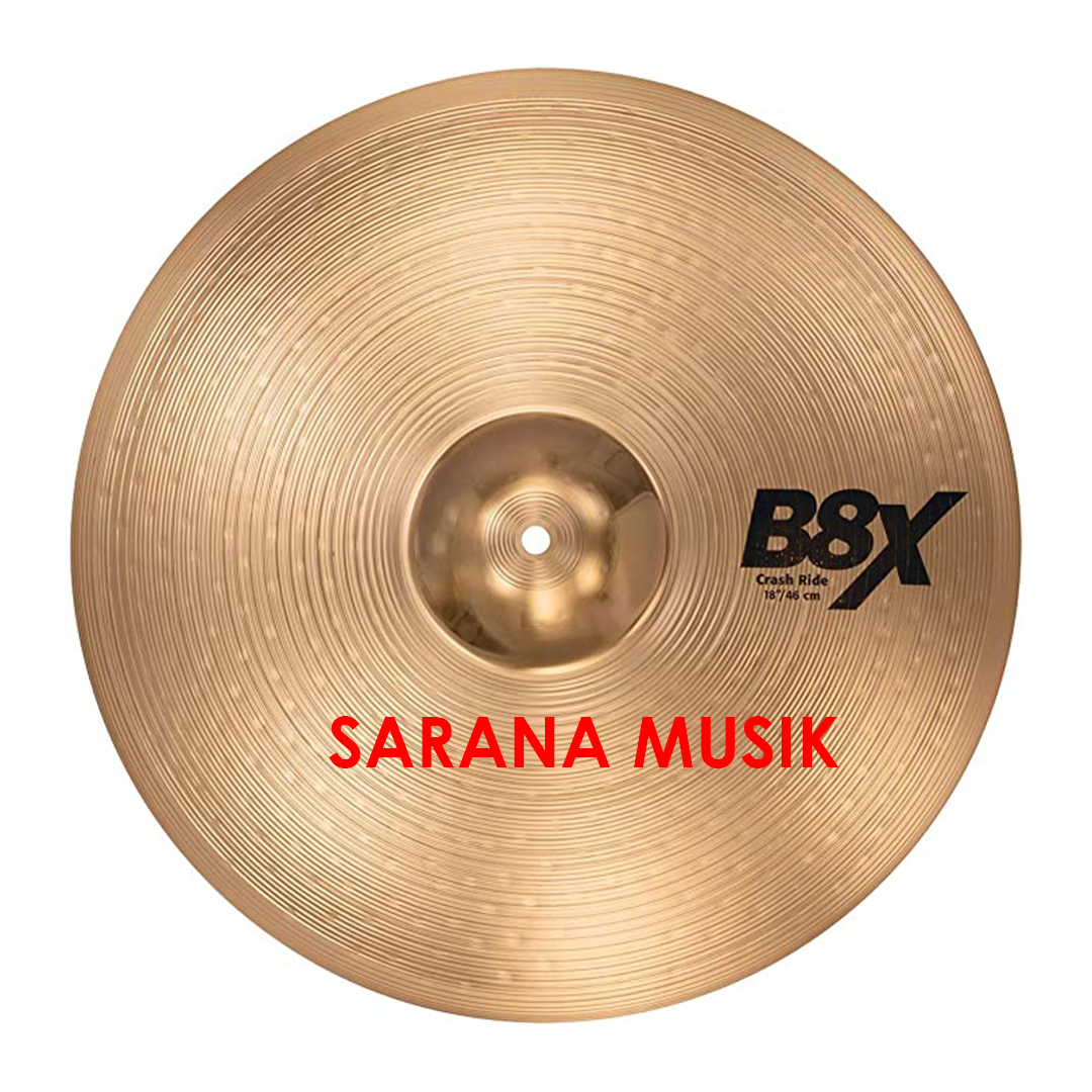 Cymbal Sabian B8X 18 Inch Crash Sabian 18 inch B8X Thin Crash Cymbal