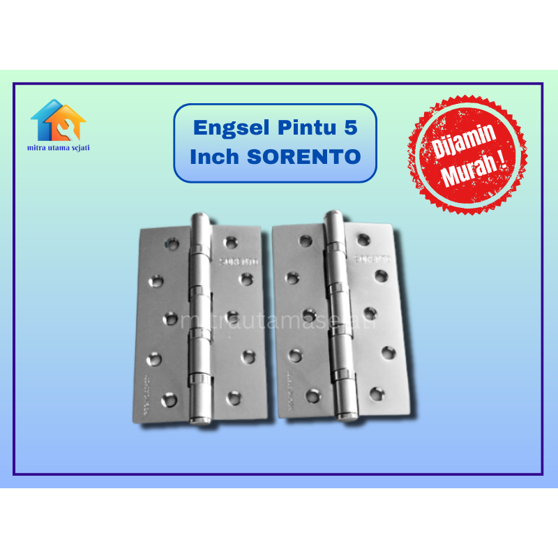 Engsel Pintu 5 Inch Engsel Jendela Stainless SORENTO