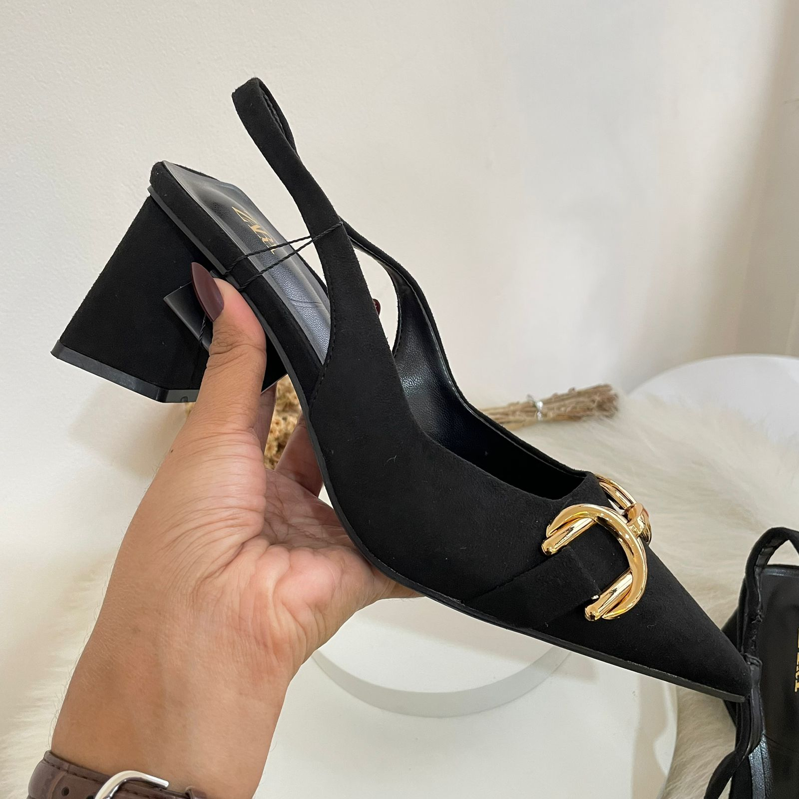 SEPATU WANITA ZS-3997  HEELS 7CM