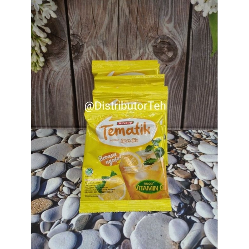 

Tong Tji Tematik Lemon Tea 10 s / renceng