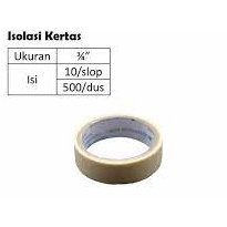 

Masking 3/4 inch Merk Millenium / Isolasi kertas kecil