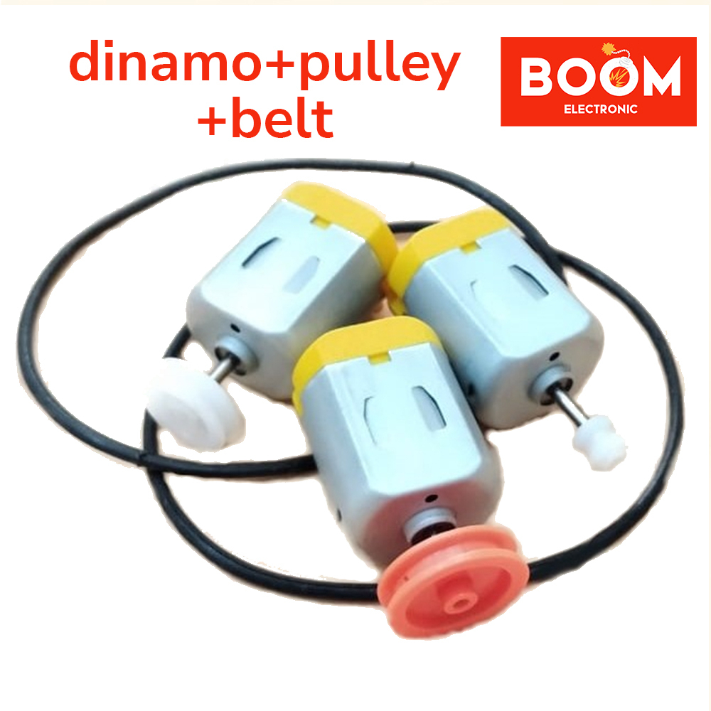 Dinamo Motor High Speed Plus PULLEY and BELT ((130VX))