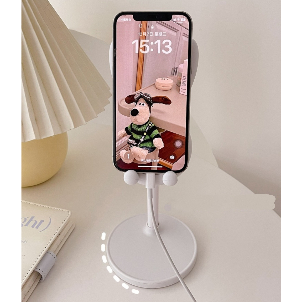 Stand Holder Phone Kelinci Cute Folding Dekstop Universal Portable AH080 - XOBOX