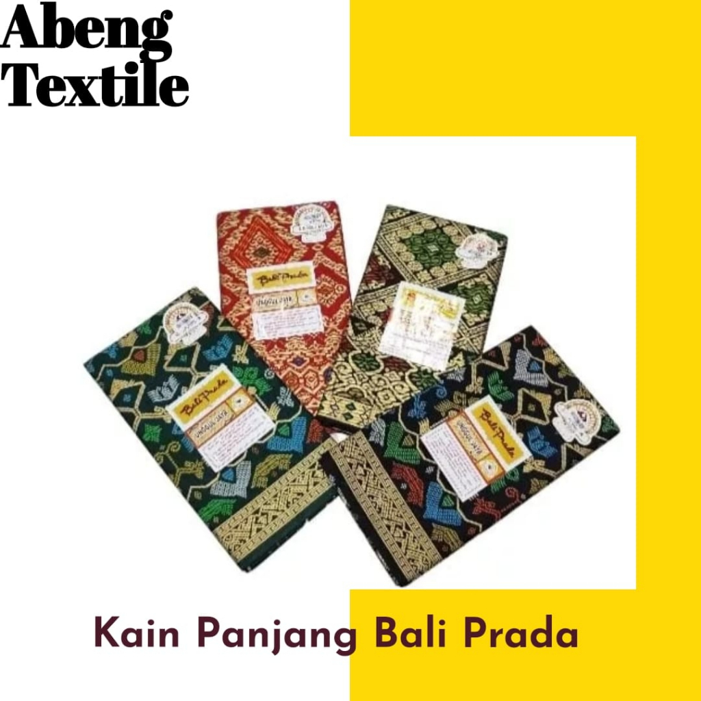 Batik Halus Unggul Jaya Kain Panjang Bali Prada (Warna Random) Kode 1105335
