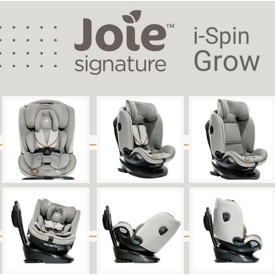 Joie Signature I-Spin Grow Carseat - Carsit 360 Rotation Anak Bayi Newborn Anak Carseat Dudukan Mobil Isofix