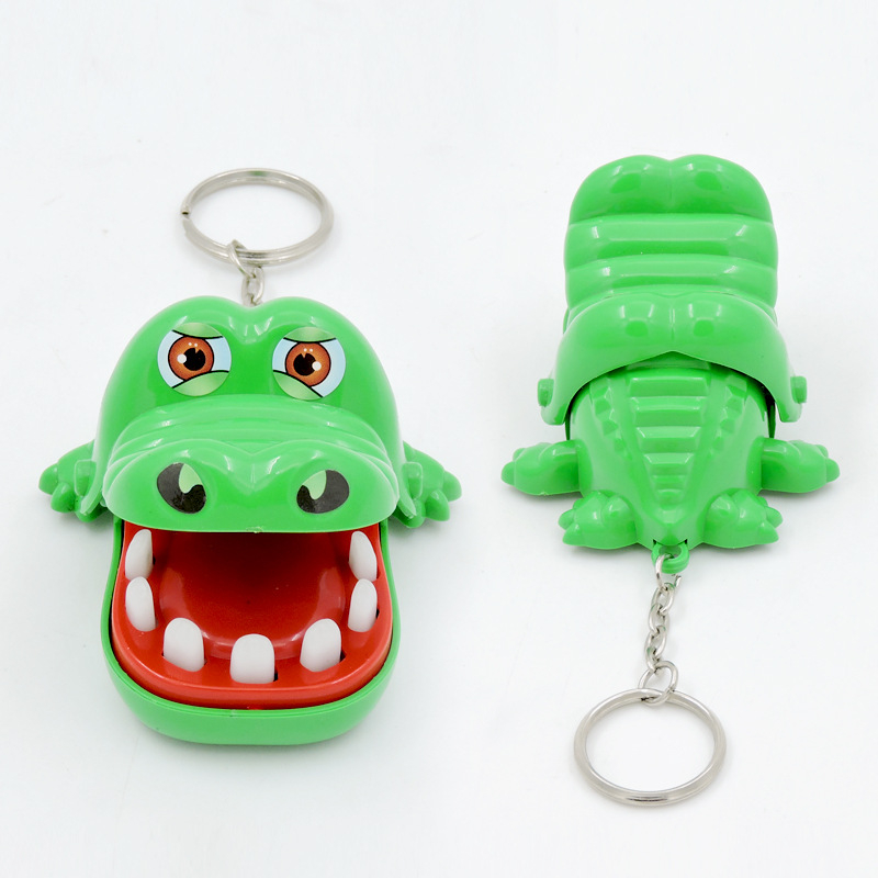 Mainan Gantungan Mini Buaya Gigit Keychain mini crocodile dentist Game