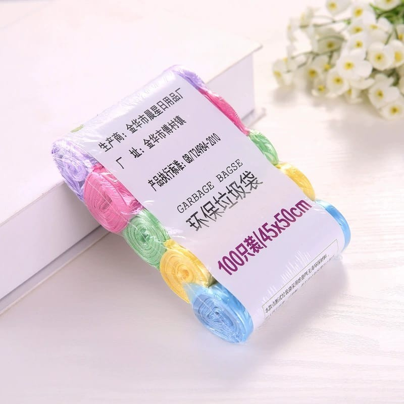 MH - plastik sampah 45x50 isi 100pcs - kantong plastik 45x50 5roll