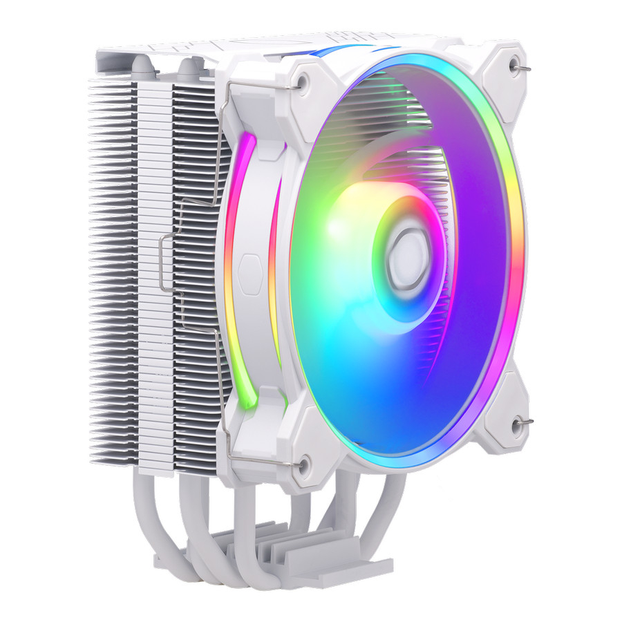 Cooler Master HYPER 212 HALO WHITE ARGB | 120MM AIR CPU Cooler HSF