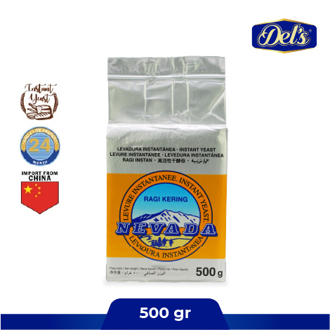 

Del's - Nevada Yeast / Ragi Instant Kering - 500gr