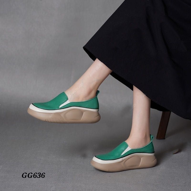 Sepatu Flat Shoes Sole Bubble Style Korea GG636