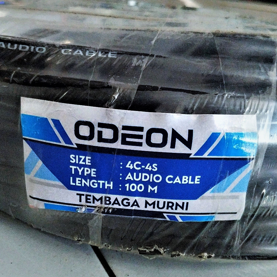 Kabel Speaker PREMIUM Odeon Subwoofer 4x4 Per Meter ODEON 4C-4S