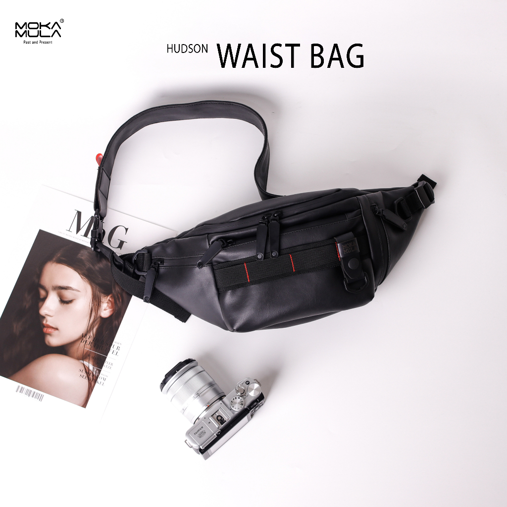 Waistbag Pria Waterproof Tas Selempang Original - HUDSON  Mokamula