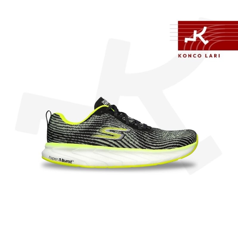 Sepatu Lari Running Skechers GO Run Forza 4 Hyper Original 220208BKLM