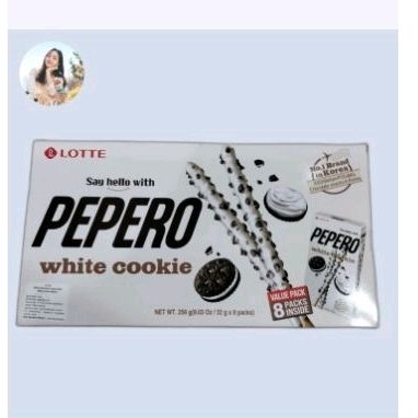 

Lotte Pepero white cookie jumbo 256gram