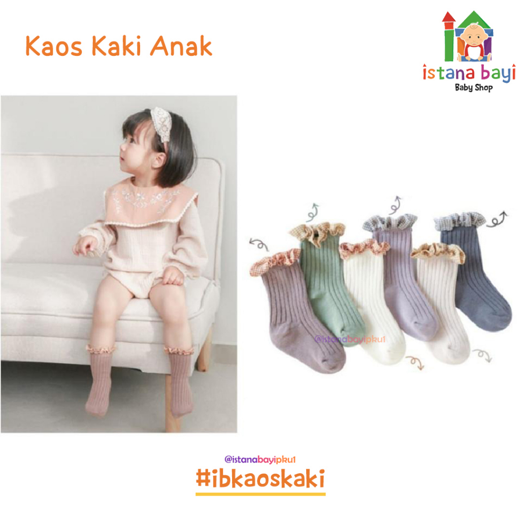 Carterlove Kaos Kaki Anak Motif / Kaos Kaki Anak