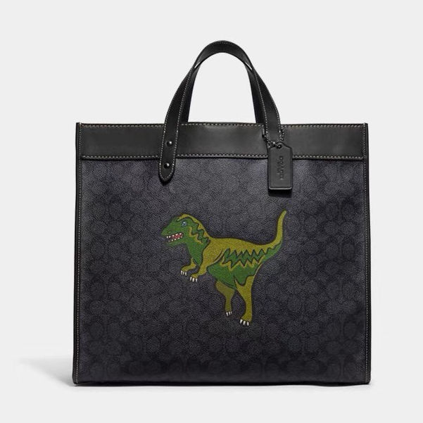 [Instant/Same Day]COACH 7674  077  8457  023  New Men's Bag Classic Logo Field Tote No. 40 Tote Bag Shoulder Bag Crossbody Bag Handbag  ttb